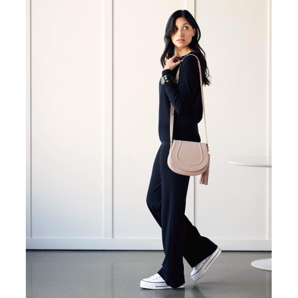 Suede Joie Saddle Bag