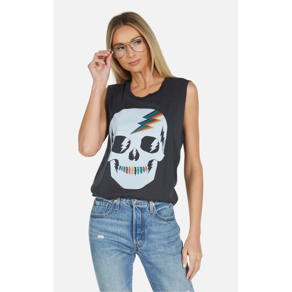 Instant Electric Skull and Bolt Tank