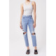 Tulle High Rise Relaxed Tapered Jean