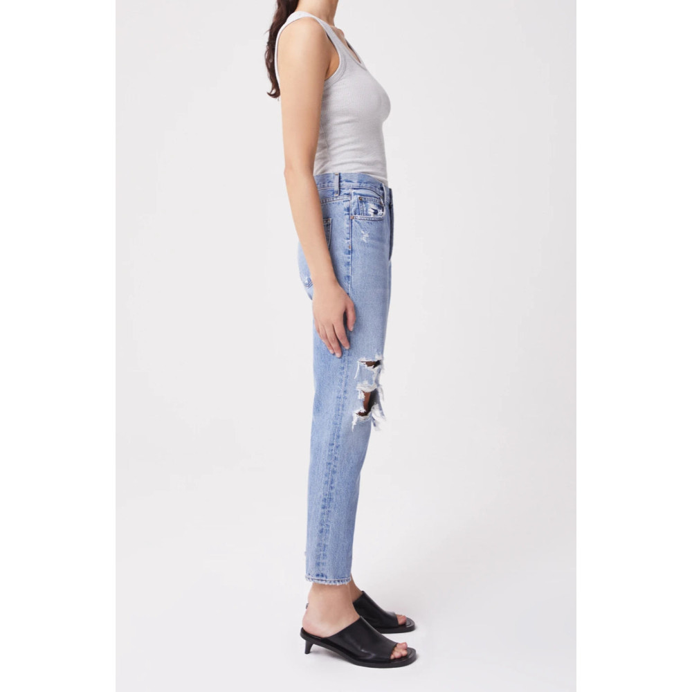 Tulle High Rise Relaxed Tapered Jean