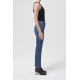 Sculpture Aura Mid Rise Straight Jean
