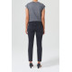 Rubis Glow Mid Rise Slim Crop