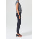 Rubis Glow Mid Rise Slim Crop