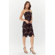 South Woven Lace Tube Dress