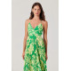 Omega Print Dress