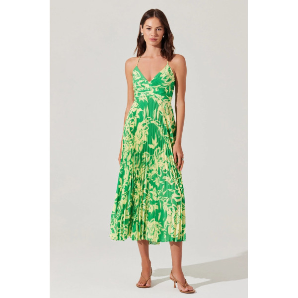 Omega Print Dress