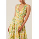 Soft Print Maxi Dress