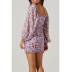 Malachite Skirt Print Dress