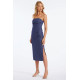 Creek Luxe Strapless Denim Dress