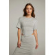 Manor Drift Heather Grey Tee