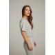 Manor Drift Heather Grey Tee
