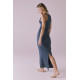Aube Ruched Maxi Dress