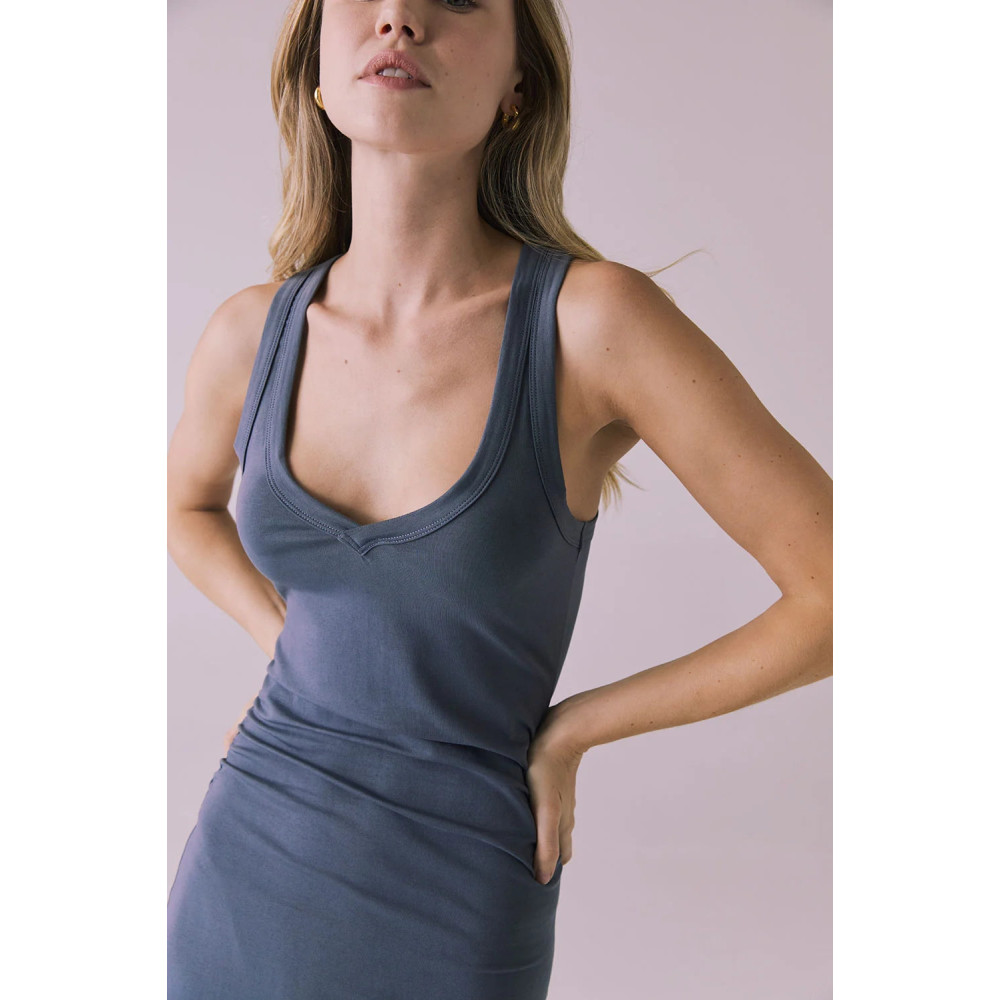 Aube Ruched Maxi Dress