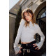 Thyme Pulse Shirred Top