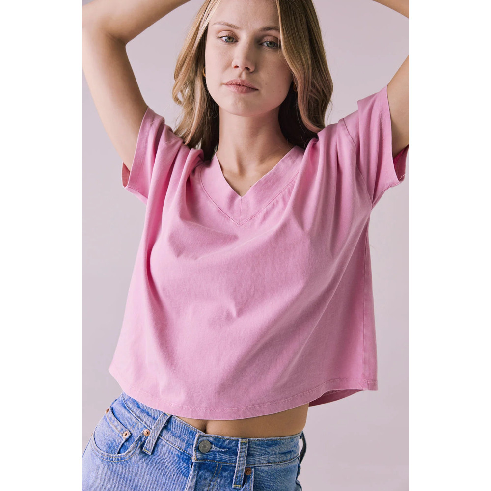 Chant V Neck Tee