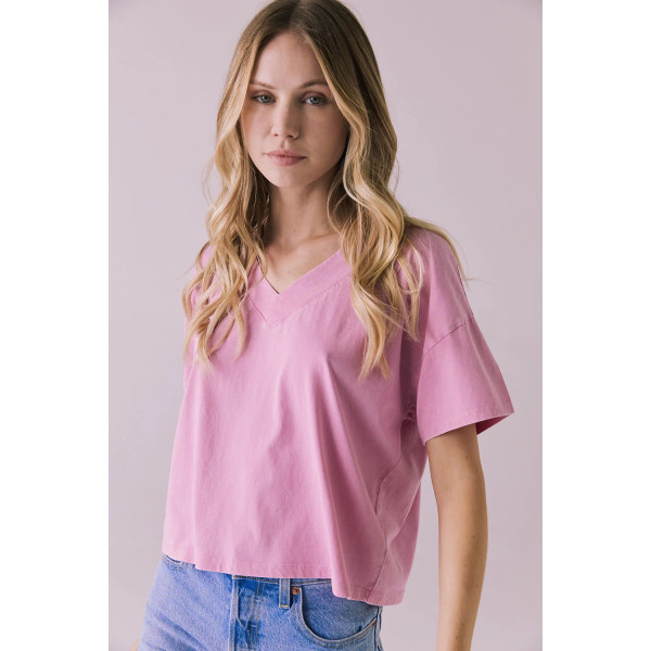 Chant V Neck Tee