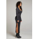 Might Licorice Midi Dress