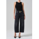 Eon Grâce Raw Hem Crop Jean