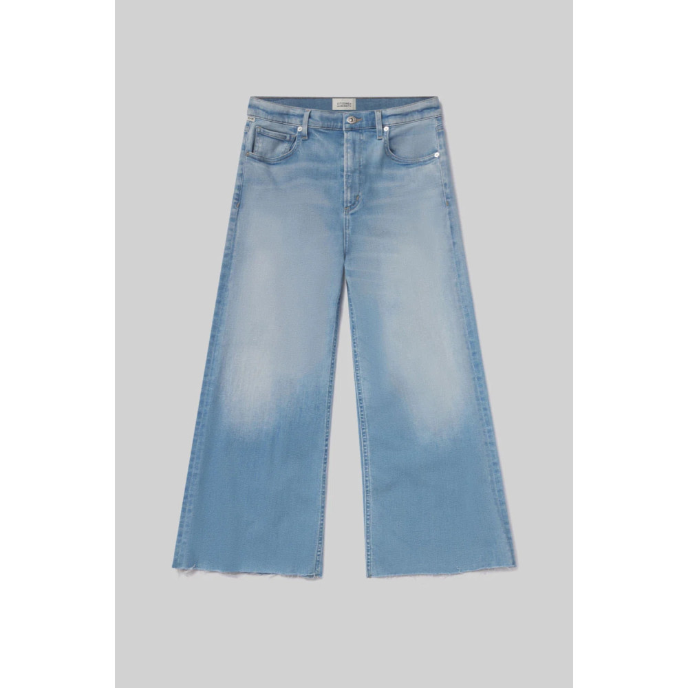 Folio Aura Wide Leg Crop Jean