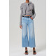 Folio Aura Wide Leg Crop Jean