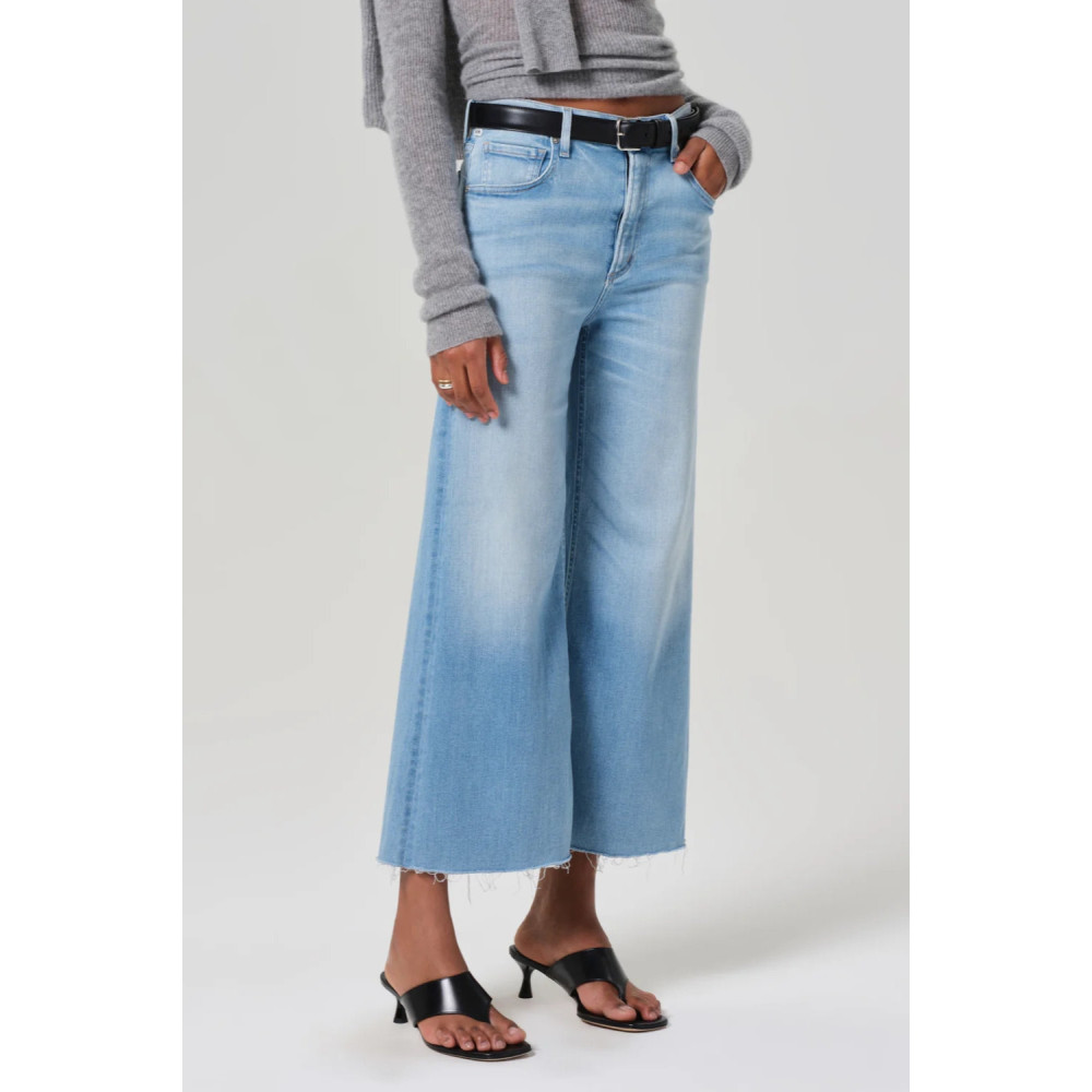 Folio Aura Wide Leg Crop Jean