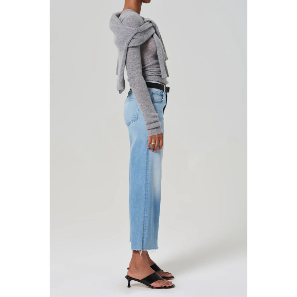Folio Aura Wide Leg Crop Jean