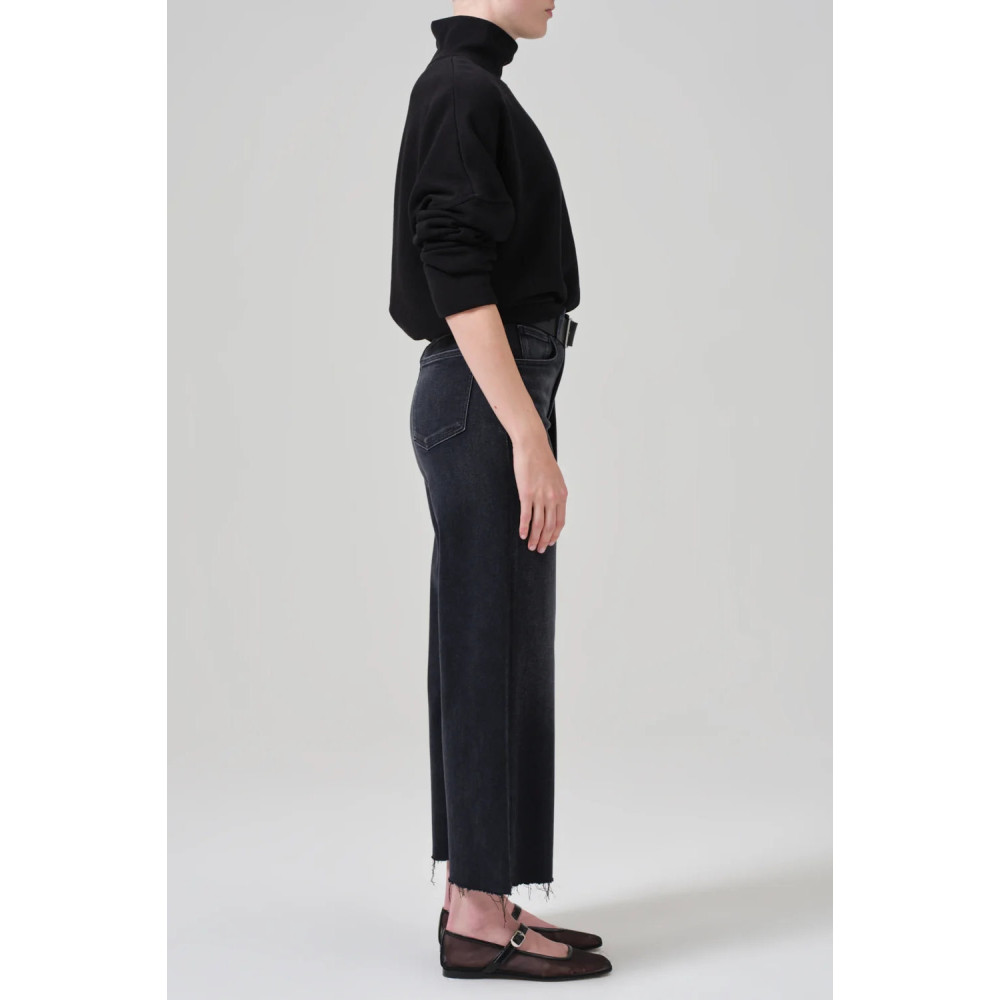 Folio Aura Wide Leg Crop Jean