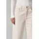 Jade Raw Hem Crop
