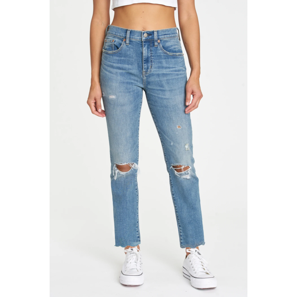 Cyan Driver Long Straight Jean