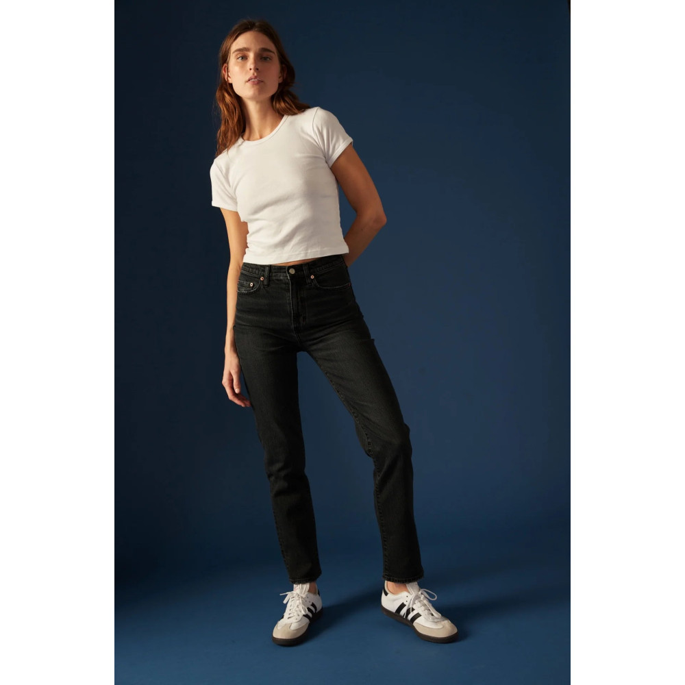 Mood Pants High Rise Straight