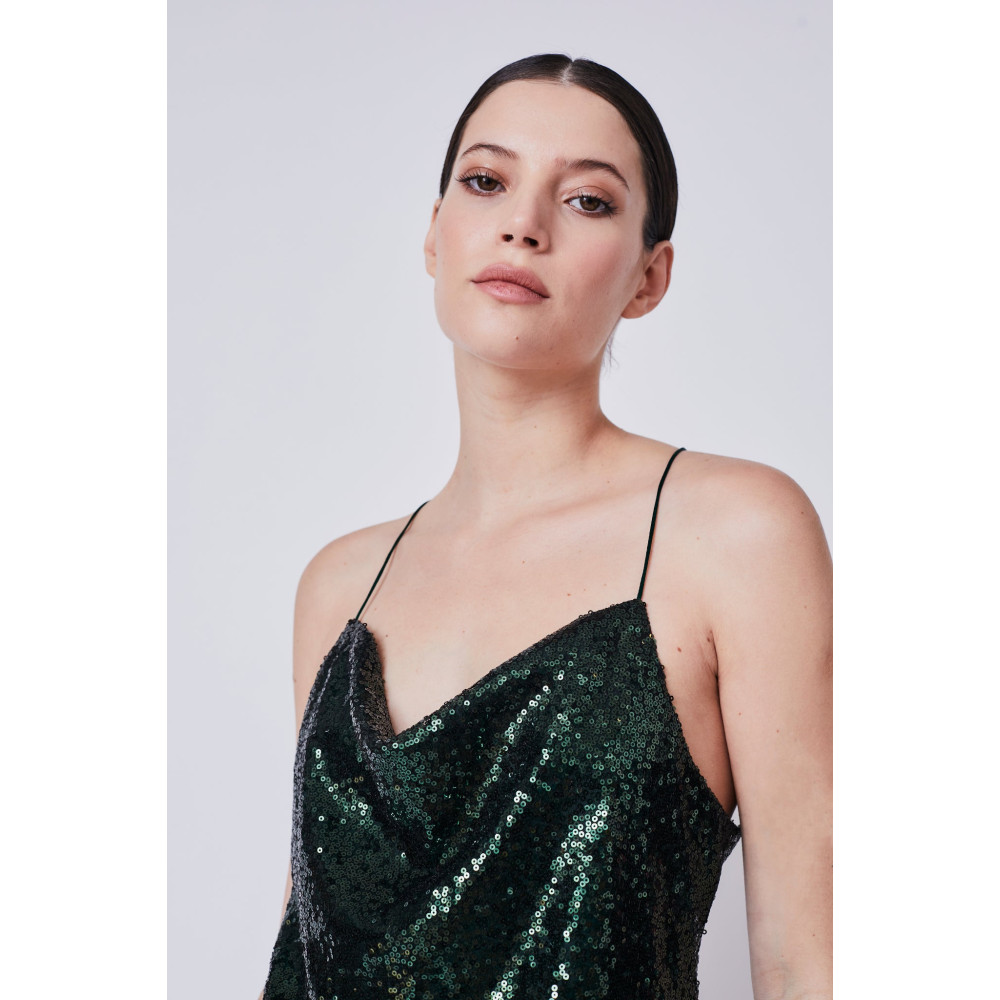 Voile Dolce Sequin Cami