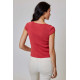 Gasa Button Top
