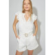 Rose Embroidered Top