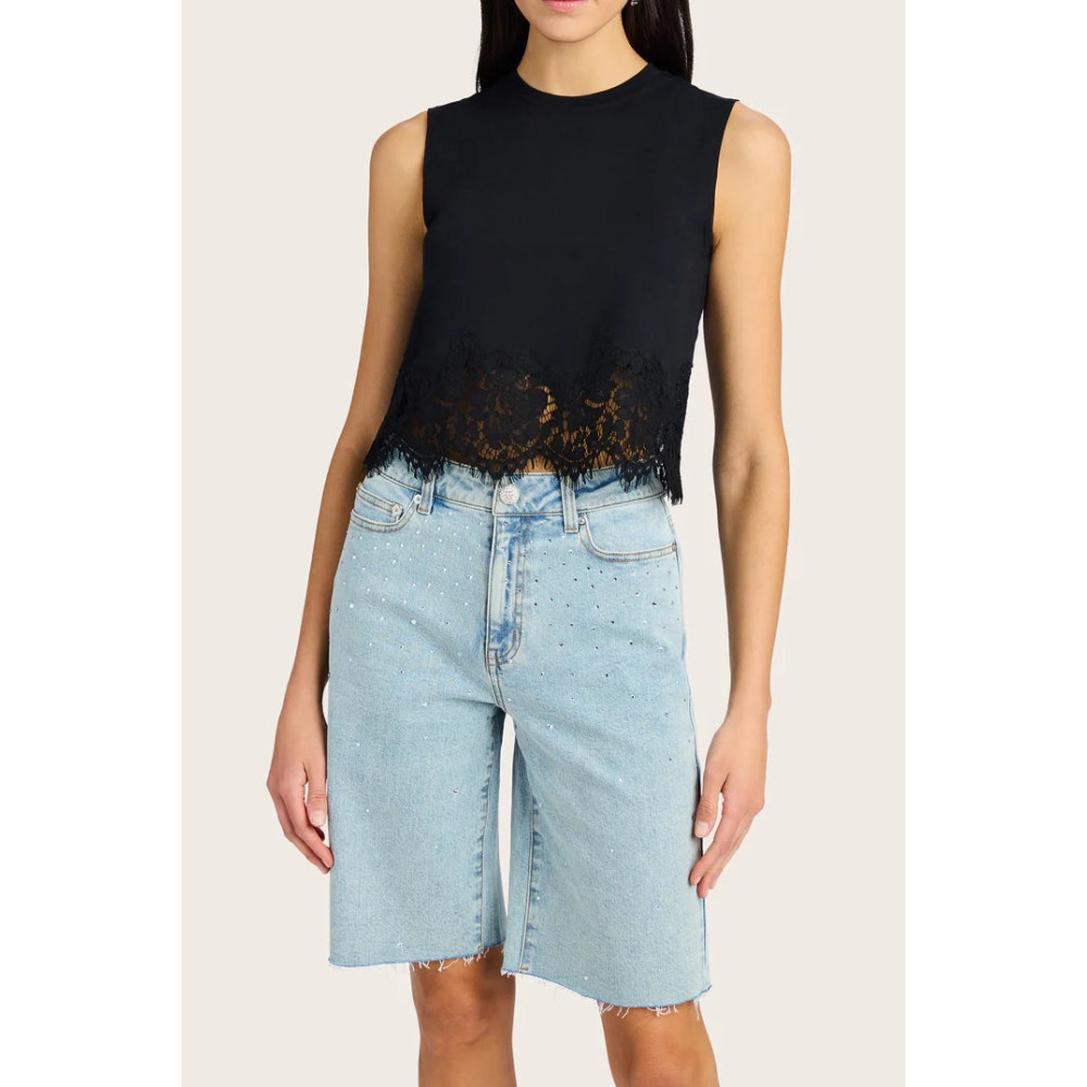 Tesoro Lace Mix Top