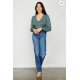 Fortuna V Neck Top