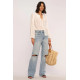 Anima Swiss Dot Woven Top
