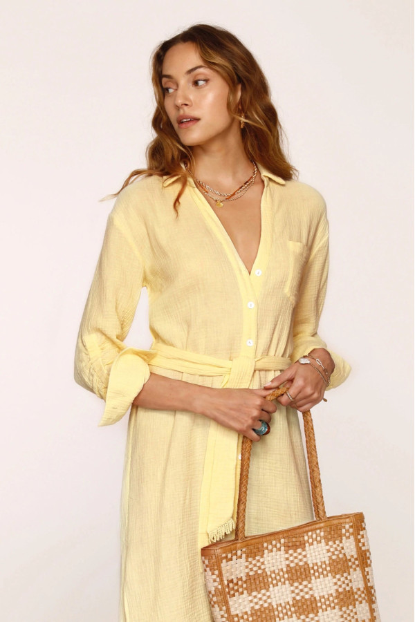Topacio Button Down Dress