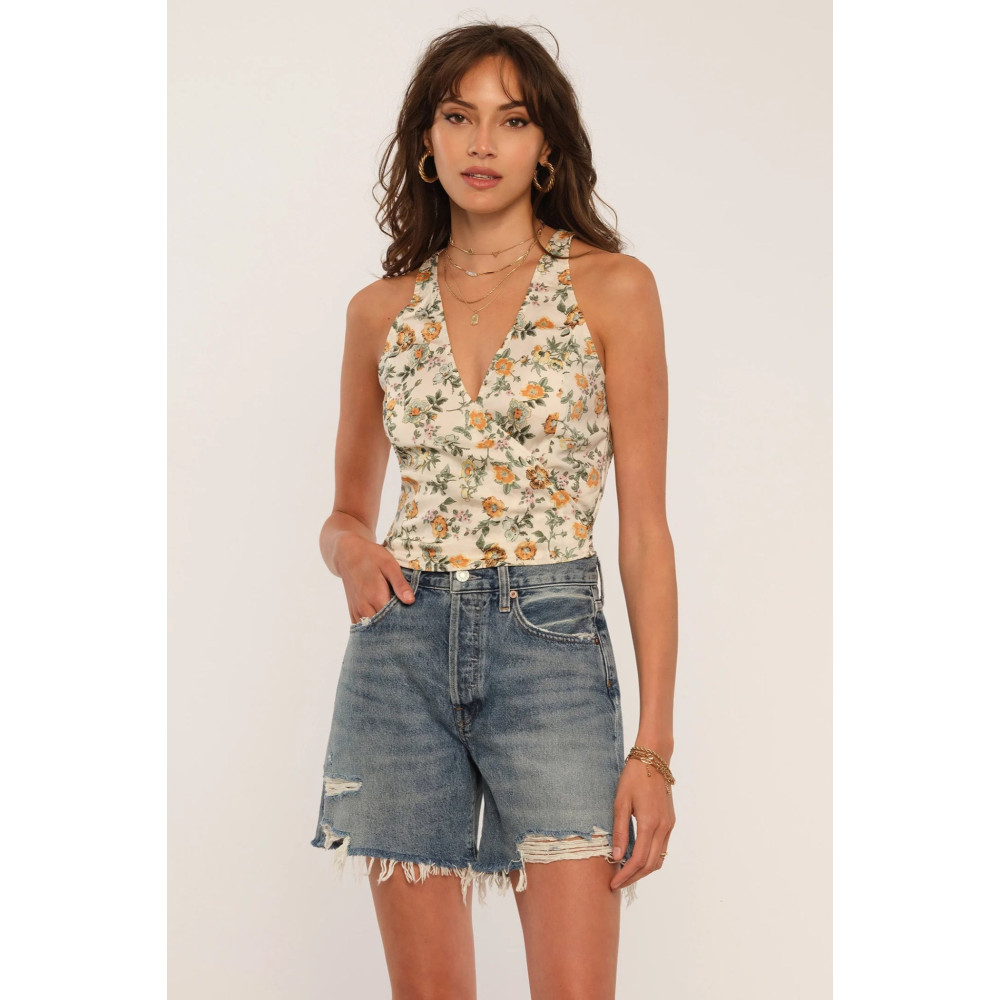 Ebony Floral Top