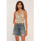 Ebony Floral Top