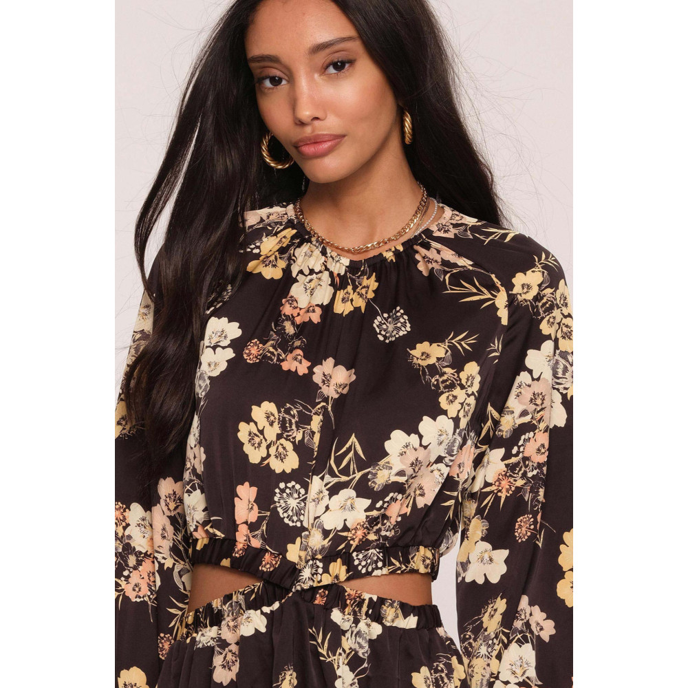 Onyx Floral Dress