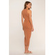 Ivory Fitted Ruched Dress
