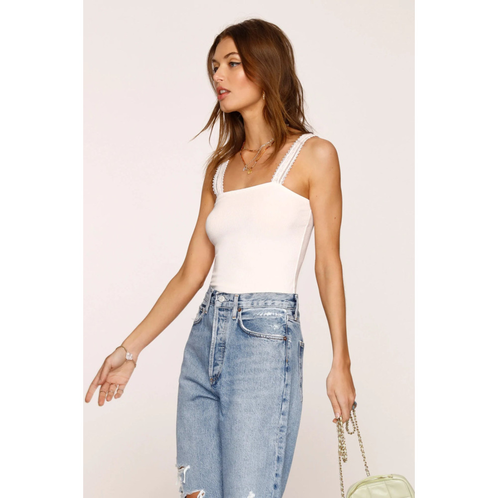 Chill Dolce Lace Strap Top