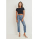 Esmeralda Onde Straight Jean