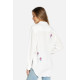 Ambra Paradox Crystal Rose Button Down