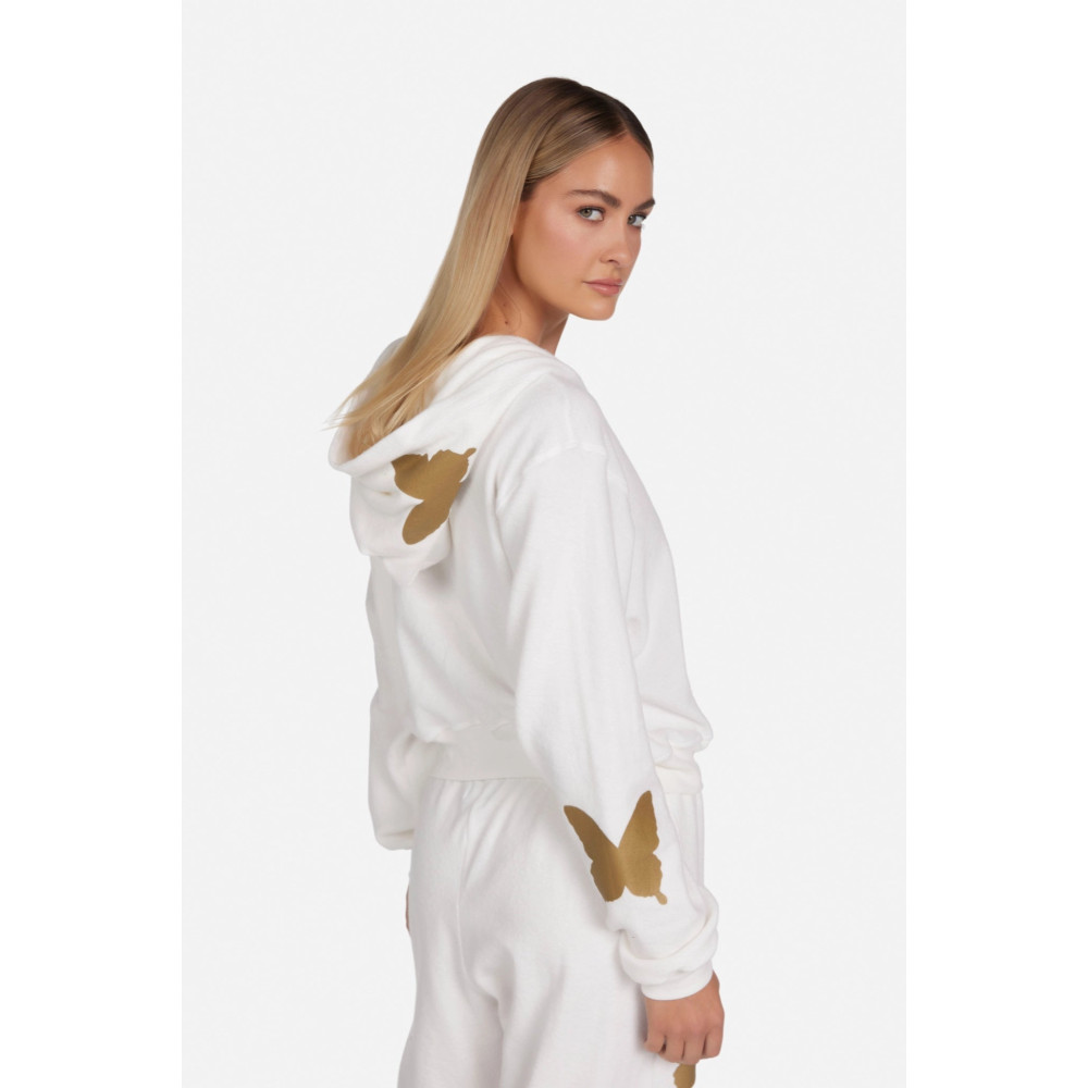 Flor Butterfly Zip Up