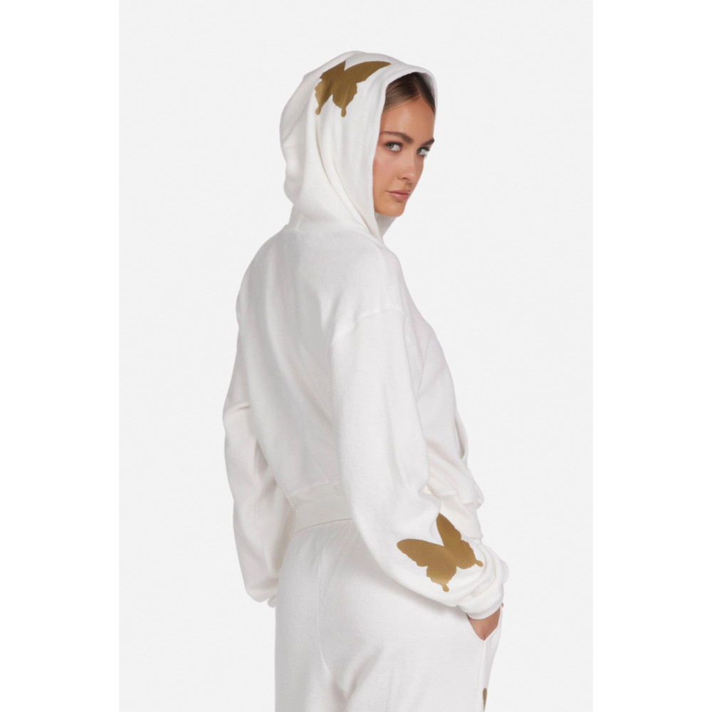 Flor Butterfly Zip Up