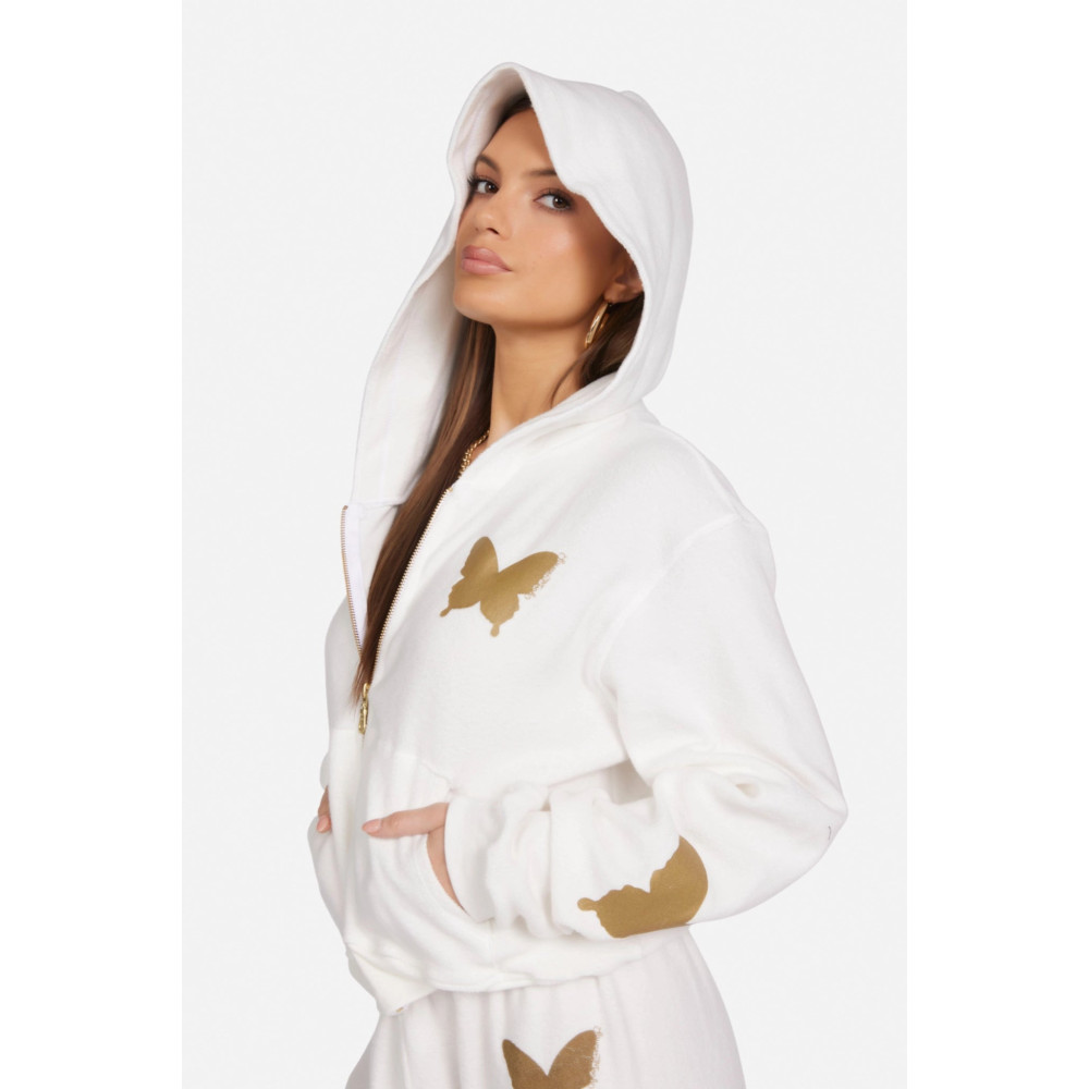 Flor Butterfly Zip Up