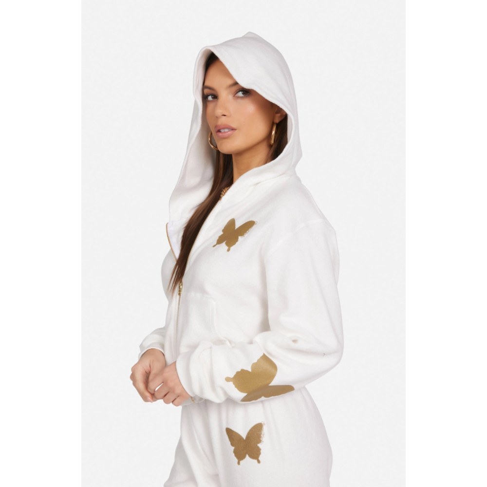 Flor Butterfly Zip Up
