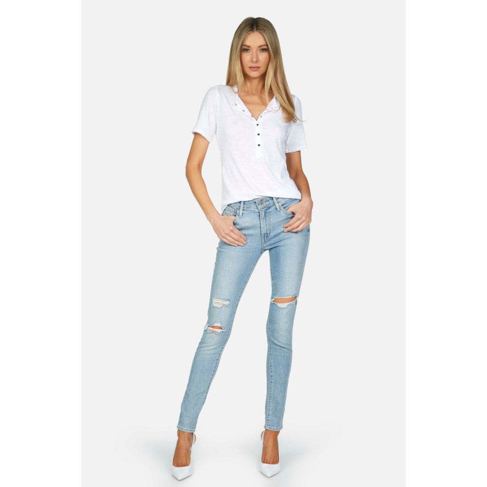 Deseo Snap Henley Tee