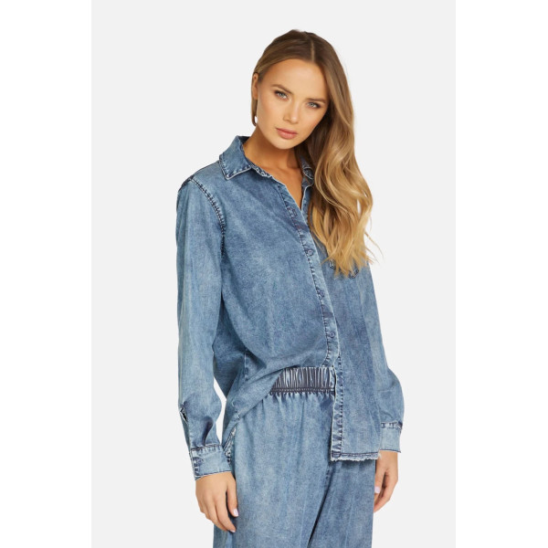 Segreto Oversized Boyfriend Shirt